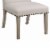Benjara 19.5  Contemporary Wood Rolled Back Dining Chairs in Beige (Set of 2) Perspective: top