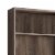 Benjara 31.5  Transitional Wood Book Cabinet with 3 Display Shelves in Brown Perspective: top