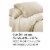 Udine 3 Piece Twin Size Microfiber Sheet Set with Crochet lace The Urban Port, Cream- Saltoro Perspective: top