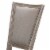 Wooden Chair With Fabric Upholstered Seating, Set Of 2, Gray And Brown Perspective: top