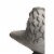 Cement Bird Figurine Sitting on a Hollow Rock, Large, Distressed Gray- Saltoro Sherpi Perspective: top