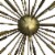 Benzara Sputnik Spike Deocorative Metal Decor - Brass Perspective: top