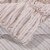 Microfiber Quilt and 1 Pillow Sham Set with Ruffled Texture, White Perspective: top