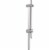 Adjustable Height Metal Pharmacy Lamp with Pull Chain Switch, Silver- Saltoro Sherpi Perspective: top
