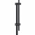 Adjustable Height Metal Pharmacy Lamp with Pull Chain Switch, Black- Saltoro Sherpi Perspective: top