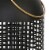 11 Inches Metal Lantern, Modern, Cage Design, Handle, Black and Gold- Saltoro Sherpi Perspective: top
