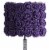 Bloom Roses Drum Shade Table Lamp with Twisted Acrylic Base, Purple- Saltoro Sherpi Perspective: top