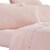 20 Inch Square Cotton Decorative Throw Pillow, Hand Trimmed, Blue, Beige Perspective: top