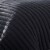 Cabe 2 Piece Twin Comforter Set, Polyester Puffer Channel Quilted, Black- Saltoro Sherpi Perspective: top