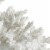 Lily 10 Inch Faux Coral Accent Sculpture, Polyresin Decorative Piece, White- Saltoro Sherpi Perspective: top