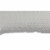 Kahn Hand Quilted Lumbar King Size Pillow Sham, Self Binding, Matte Silver- Saltoro Sherpi Perspective: top