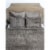 Lipa 92 x 96 Handmade Queen Quilt, Polyfill, Cotton Binding, Dessert Brown- Saltoro Sherpi Perspective: top