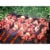 Wood BBQ Grill Tool Set- 18 Pc Stainless Steel Barbecue Accessories with Wooden Handles and Perspective: top