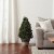 Artificial Cypress Topiary-37 Inch Tower Style Faux Plant in Sturdy Pot - Realistic Indoor or Perspective: top