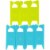 Boye® Yarn Bobbins Blue/Green Perspective: top