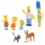 The Simpsons Figurine Multipack Perspective: top