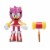 Sonic The Hedgehog 4-Inch Action Figure Modern Amy with Hammer Collectible Toy Perspective: top