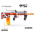 X-Shot Skins Longshot Blaster Perspective: top