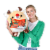 Zuru Snackle Christmas Reindeer & Reese's Peanut Butter Perspective: top