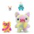 Zuru Fuggle Key Rings® 5-inch Assortment Series 5 Greedy Grinner - Teal Perspective: top
