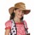 Northlight Red and Blue Cowgirl Girl Child Halloween Costume - Medium Perspective: top