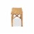 Baxton Studio Cacaban Modern Bohemian Natural Brown Rattan Accent Bench Perspective: top