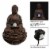 Tabletop Water Fountain Buddha Figure LED Glass Ball Soothing Sound Indoor Perspective: top