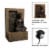 Tabletop Water Fountain Buddha Figure Stone Wall Waterfall Zen Soothing Sound Perspective: top