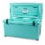 Engel Coolers 74 Quart 75 Can High Performance Roto Molded Ice Cooler, SeaFoam Perspective: top