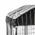 Lucky Dog 4 x 4.5 Ft Large Covered Wire Dog Fence Kennel Pet Play Pen, (6 Pack) Perspective: top