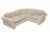 Intex Inflatable Couch Sectional, Gray & Intex Inflatable Couch Sectional, Beige Perspective: top