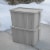 Sterilite Tuff1 30 Gallon Plastic Storage Tote Container Bin w/ Lid (4 Pack) Perspective: top