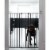 Scandinavian Pet Design Extra Tall 42 Wall Mount Baby Safety Gate (2 Pack) Perspective: top