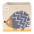 3 Sprouts Children's Foldable Fabric Storage Box Soft Toy Bin, Hedgehog (2 Pack) Perspective: top