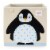 3 Sprouts Kids Foldable Fabric Penguin and Panda Storage Cube Soft Toy Bins Perspective: top