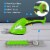 SereneLife Rechargeable Electric Cordless Grass Clipper & Hedge Trimmer (2 Pack) Perspective: top