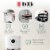 Haden Heritage 12 Cup Programmable Coffee Maker with Countertop Microwave, Ivory Perspective: top
