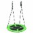 Swinging Monkey Giant 40  Web Outdoor Family Play Saucer Swing, Green (2 Pack) Perspective: top