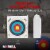 Morrell Weatherproof Field Point Archery Bag Target with Bow Stand and Storage Perspective: top