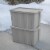 Sterilite Tuff1 30 Gallon Plastic Storage Tote Container Bin with Lid (16 Pack) Perspective: top