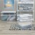 Sterilite 25 Quart Capacity Clear Plastic Storage Tote Bins with Lids, (18 Pack) Perspective: top