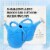 Union Products Plants & Garden 2 Gal Plastic Watering Can, Caribbean Blue, 3 Ct Perspective: top