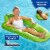 Aqua Leisure Luxury Water Lounger with Headrest and Zero Gravity Chair Lounger Perspective: top