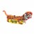 Aqua Leisure Zero Gravity Pool Float, Green & AquaPro 2 Seat Tow Rider, Orange Perspective: top