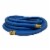 Underhill 50 Ft Blue Water Hose w/ Precision Cloudburst Nozzle & Hose Adapter Perspective: top