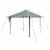 Coleman 19 RoadTrip Propane Griddle & OneSource 10x10 LED Canopy Shelter Tent Perspective: top