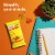 RXBAR A.M. Honey Cinnamon Peanut Butter Protein Bars Perspective: top