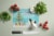 Carolines Treasures CK3548LCB Japanese Chin Christmas Tree Glass Cutting Board Perspective: top