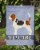 Carolines Treasures CK3578GF Beagle Welcome Garden Flag Perspective: top