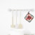 Carolines Treasures CK5433PTHD Sheba Guinea Pig Love Pair of Pot Holders, Red Perspective: top
